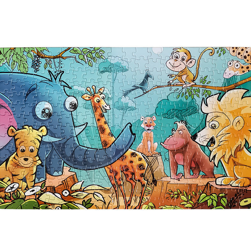 Wholesale Personalized Custom wooden 100 300 500 1000 Pieces Jigsaw Puzzles kids and adult