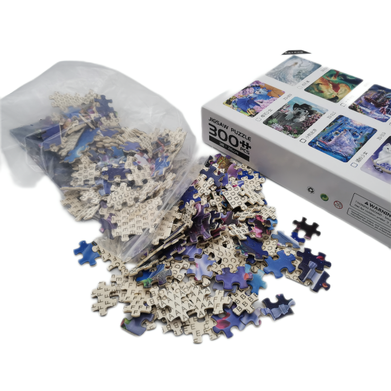 Educational Jigsaw Animal Wood sublimation game jigsaw puzzles custom Puzzle For Kids