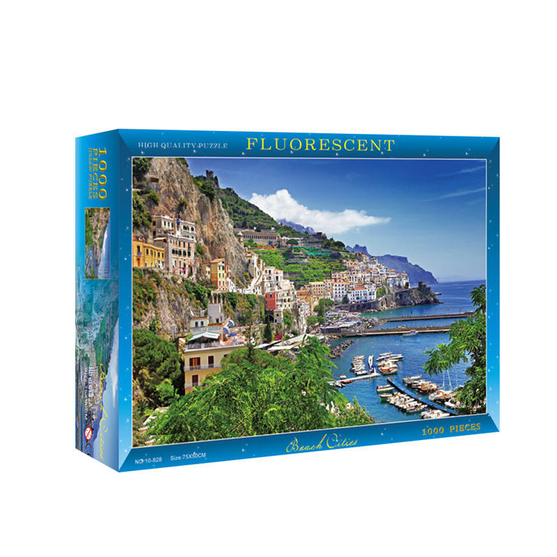 High Quality Product Personalized Custom Printable Scenery 500 1000 pieces Jigsaw Puzzle for Adult kids