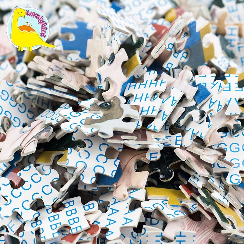 Factory Custom Printed 1000 Pieces Adults Toys Game Wooden Jigsaw Puzzle Manufacturer