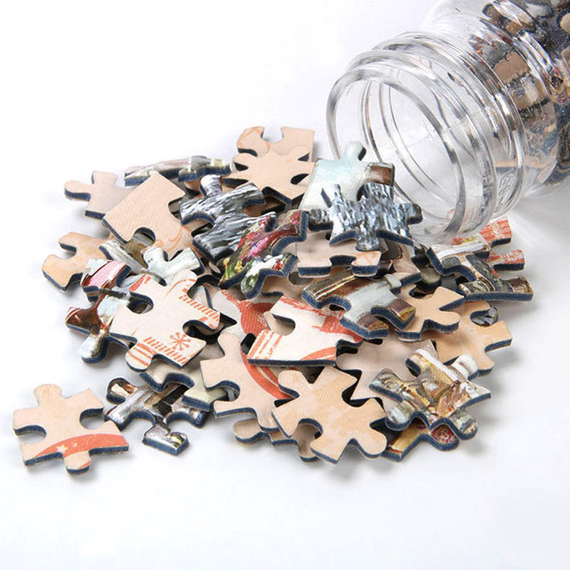 Wholesale Small Jigsaw Puzzles for Kids Mini Jigsaw Puzzle 150 Mini Tube Puzzle