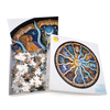 Adults Round Jigsaw Puzzles 500 Pieces Puzzle- DIY custom Constellation Circular Jigsaw Puzzles