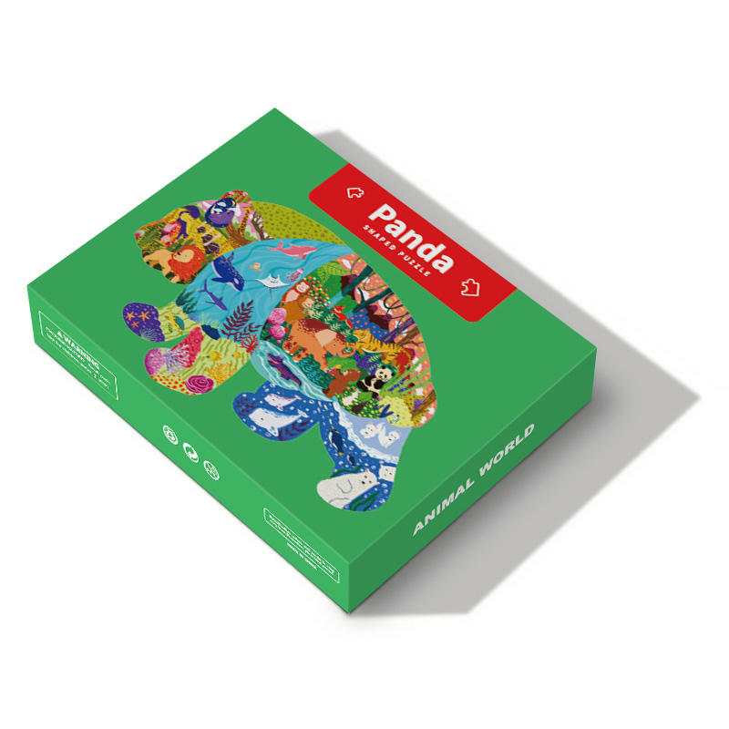 Hot Selling Personalized Custom Paper 50 80 100 150 180 200 Pieces Puzzle Children's Game