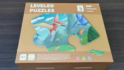 Kids advanced technology cardboard Wholesale customized animal design jigsaw puzzle for Children