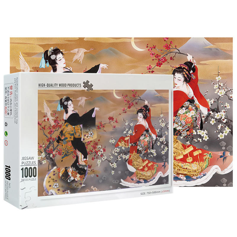 Custom Artwork Other Educational Toys 1000 Pieces Jigsaw Puzzle For Puzzles & Games
