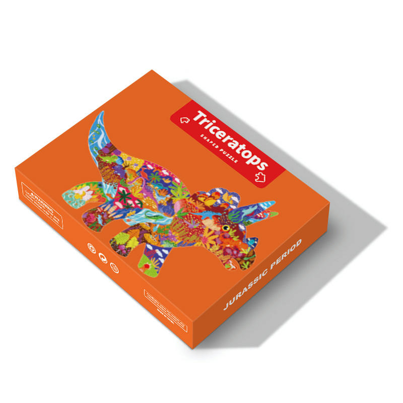 Wholesale High Quality Kids Games Personalized Custom Animal Print Paper Pcs Jigsaw Puzzles for Children