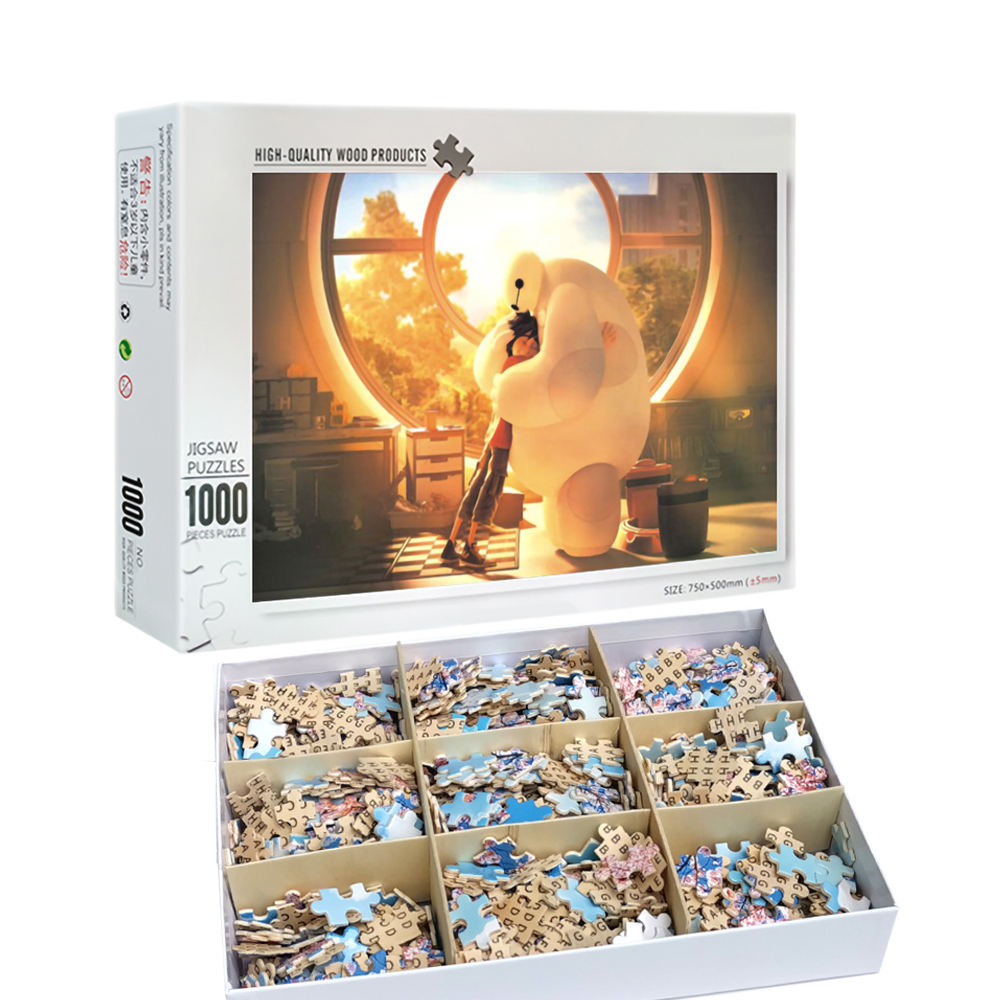 Low Price Factory Customize Jigsaw Puzzles Wooden 1000 Pieces For Teenagers