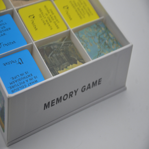 Juego de memoria personalizado