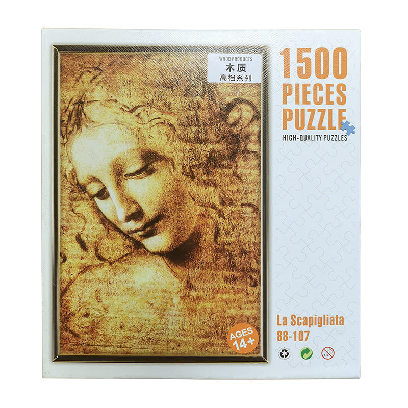Wholesale Wooden Puzzles 1500 Pieces Eco-friendly Game Educational Toys Jigsaw Puzzles