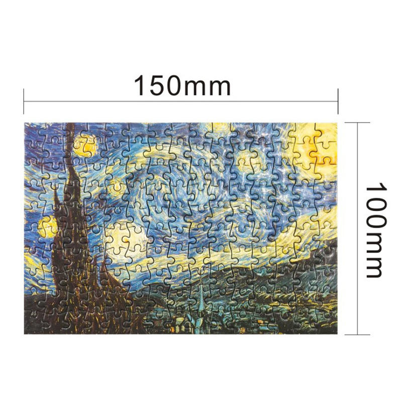 Wholesale Mini Children's Puzzles 150 Pieces Puzzle Cardboard Box