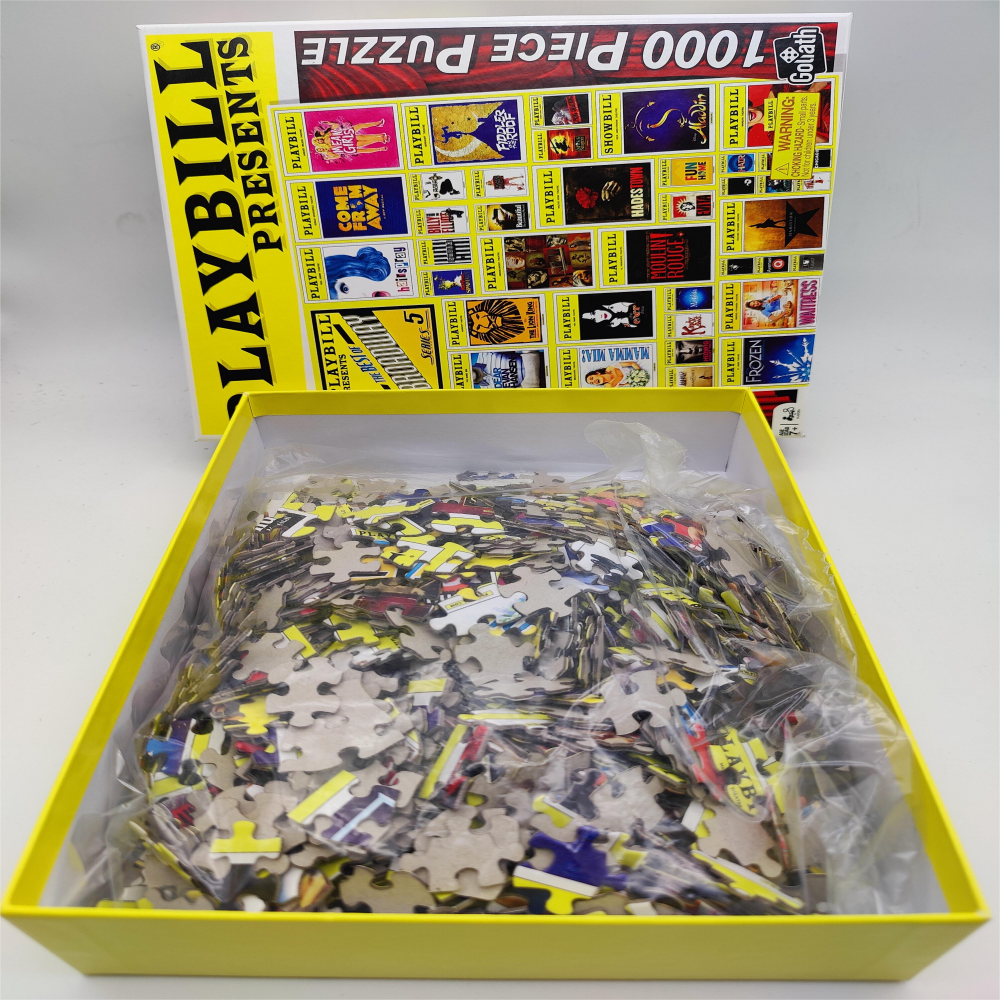 Custom Made Jigsaw Puzzles 1000 Piece Game Toys Adults Paper Puzzles