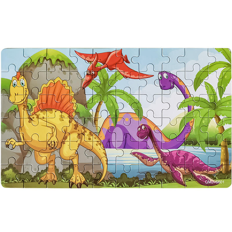 Kids Puzzle Dinosaur Eggs Packaging Box 60 Pieces Jigsaw Puzzle For Baby