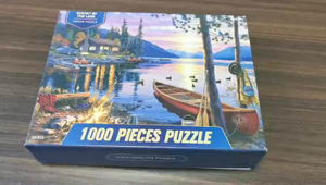 Customizable 1000 Pieces Puzzle Jigsaw Puzzle Manufacturer 1000 Adult Jigsaw Puzzle in China